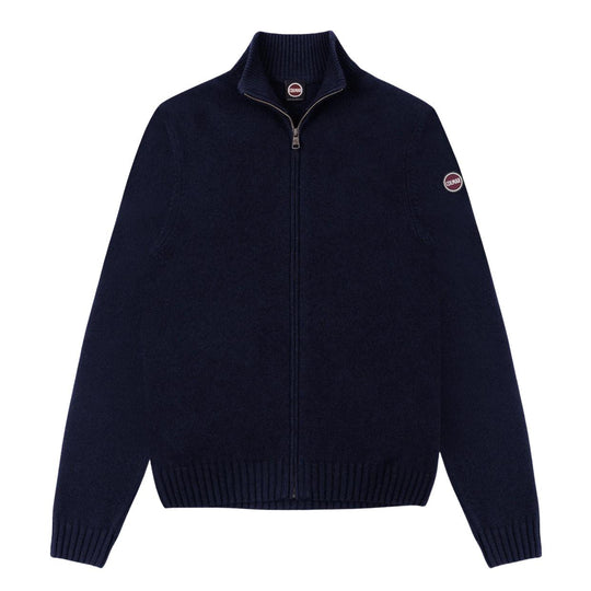 Heren trui Colmar Full Zip Donkerblauw