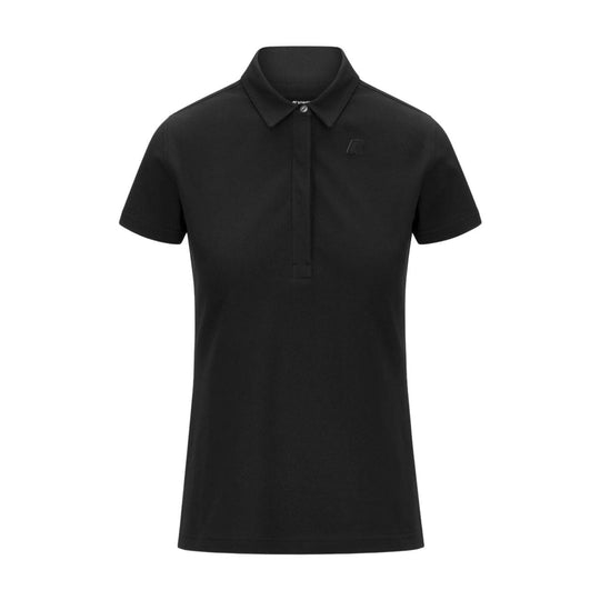 Polo Donna K-Way Amedea Pique Nero