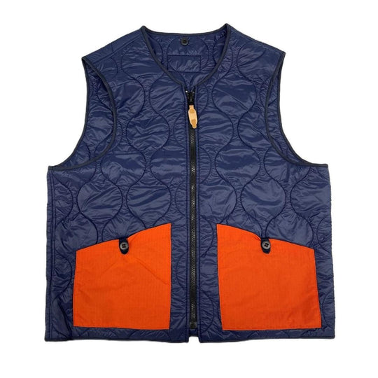 Weste Manifattura Ceccarelli All Seasons Blau Navy / Orange
