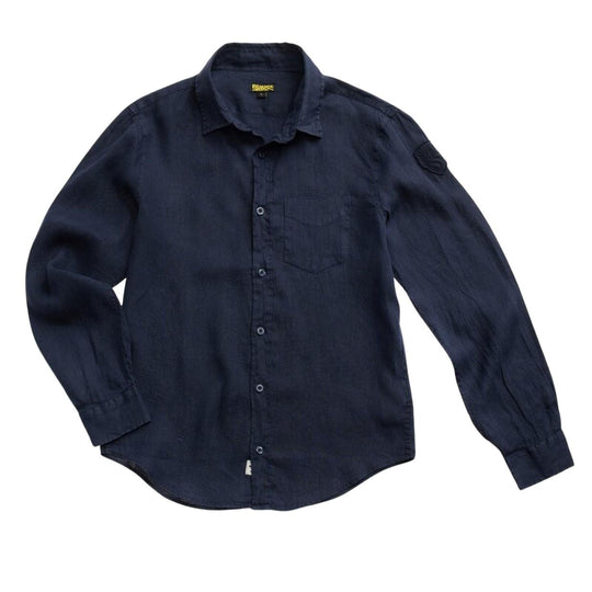 Men's Shirt Blauer Tinto Capo Swan Blue