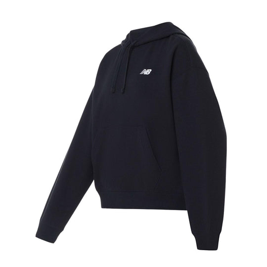 Damen Kapuzenpullover New Balance Sports Essentials Schwarz