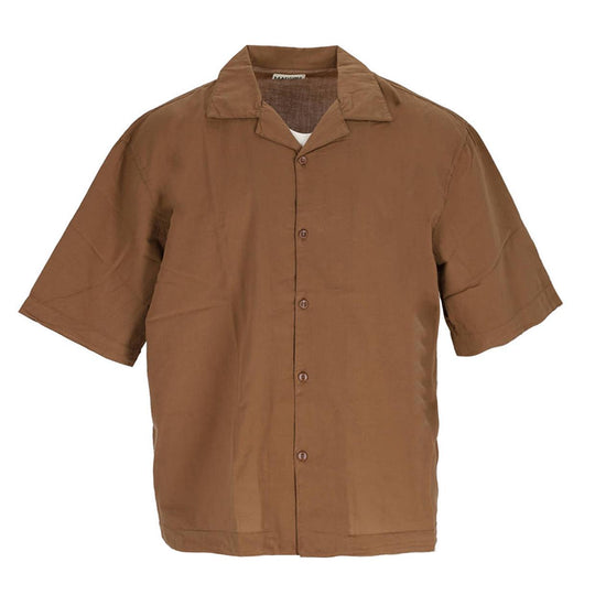 Camicia Uomo Madson Bowling Unita Cioccolato