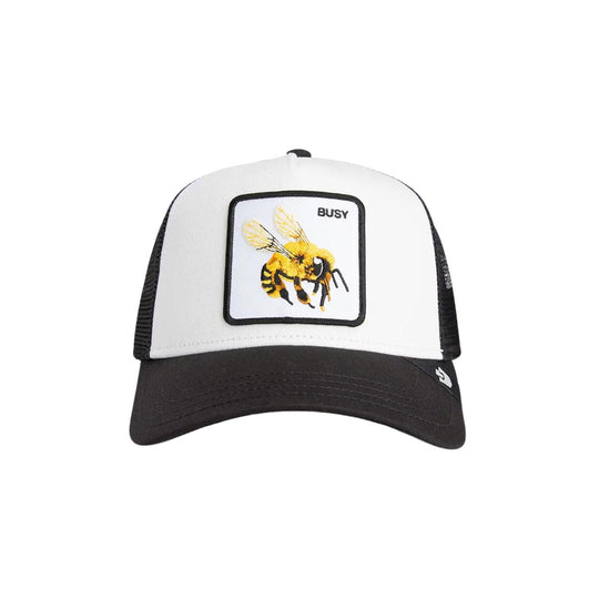 Cappello Unisex Goorin Bros The Busy Bee Bianco/Nero