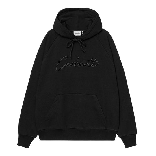 Felpa Uomo Carhartt Hooded Ray Sweat Nero