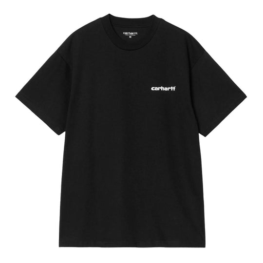 T-Shirt Uomo Carhartt Wip S/S Archive Lines Nero
