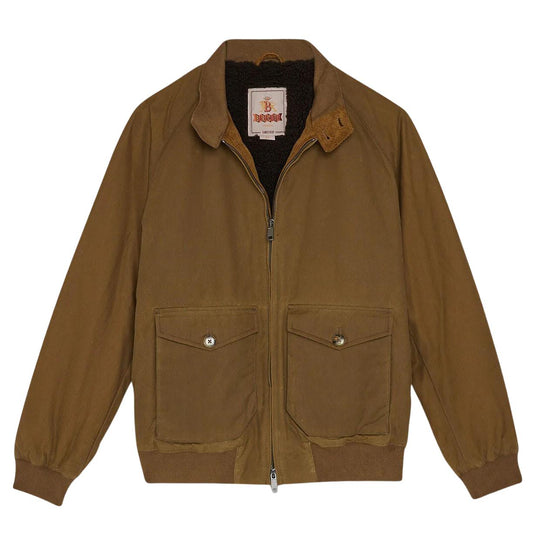 Giubbino Uomo Baracuta G9 Waxed Pocket Marrone