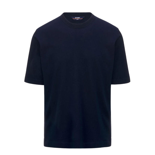 T-Shirt Uomo K-Way Combe Bianco Blu