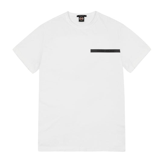 T-Shirt Herren Colmar Logo Weiß