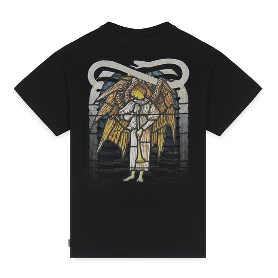 T-shirt Uomo Propaganda Ribs Lucifer Nero