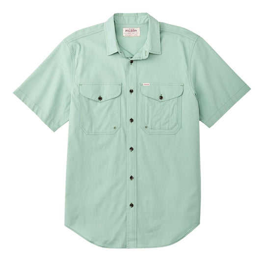 Filson Men's S/S Twin Lakes Shirt Mint Green