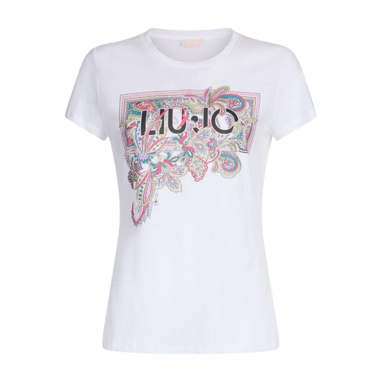 Women's Liu-Jo T-shirt Multicolor Logo Print