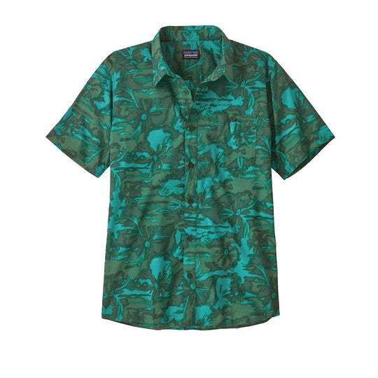Camicia Uomo Patagonia Go-To Verde Multicolor