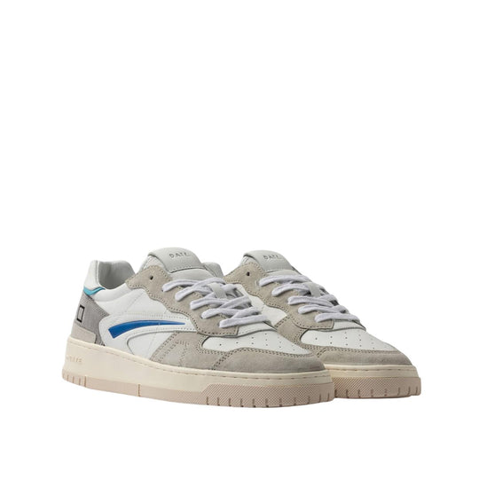 Sneakers Uomo D.A.T.E. Torneo Pure Soft Bianco / Grigio