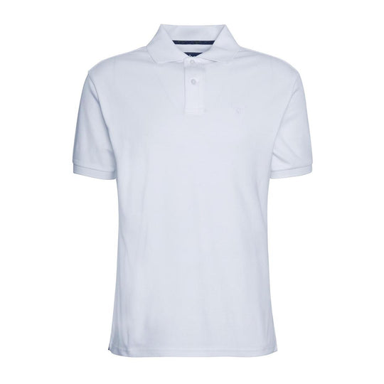 Polo Uomo Barbour Hylton Bianco