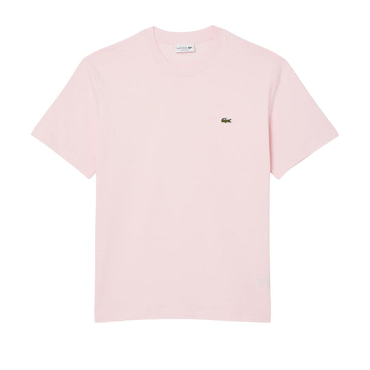 T-Shirt Herren Lacoste Pima-Baumwolle Rosa