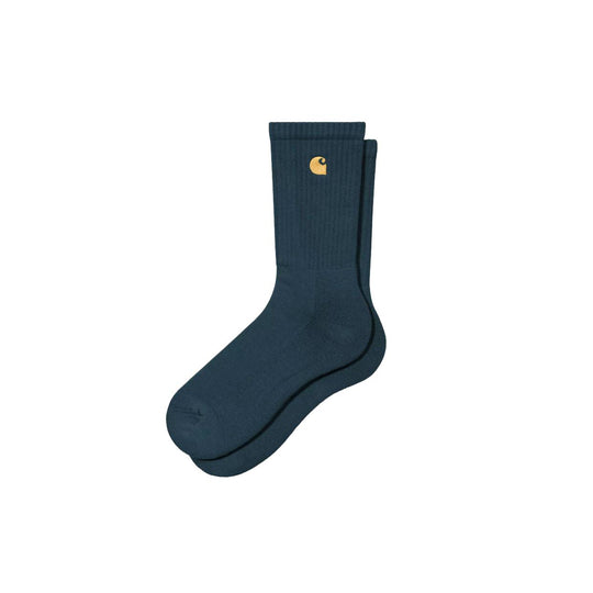 Calzini Uomo Carhartt Chase Socks Verde/Oro