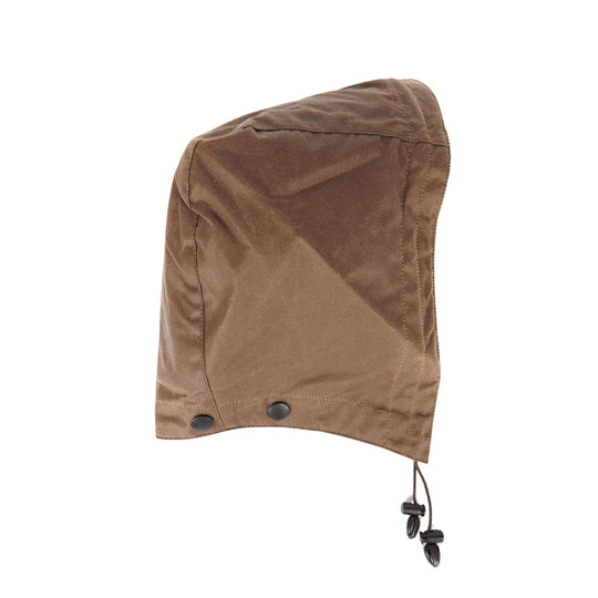 Barbour gewachste Baumwollkapuze Braun