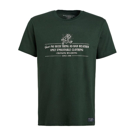 T-shirt Uomo Manifattura Ceccarelli Weather Verde