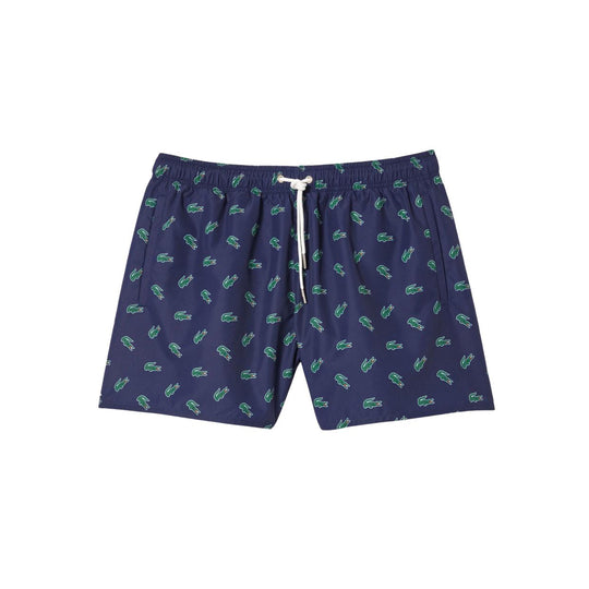 Herren Kostüm Lacoste Logo Druck Blau