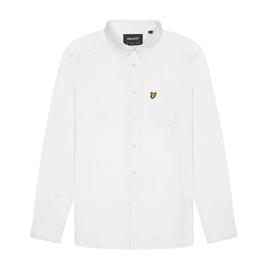 Men's Shirt Lyle & Scott Oxford White