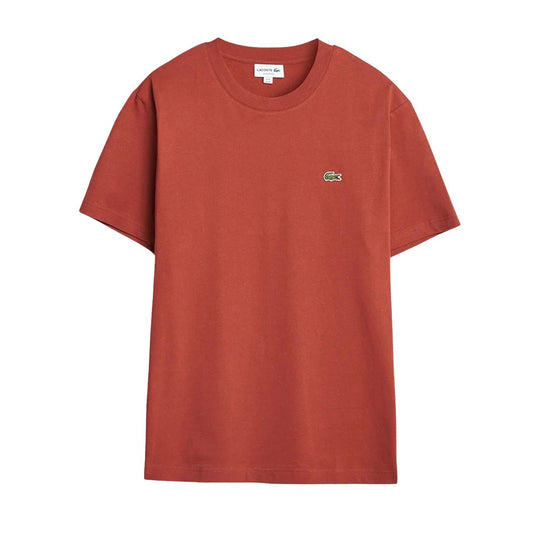 T-shirt Uomo Lacoste Logo Mattone