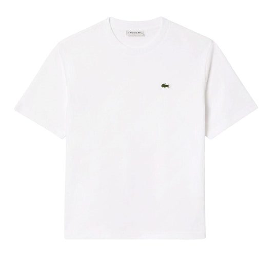 T-shirt Donna Lacoste Relaxed Fit Bianco