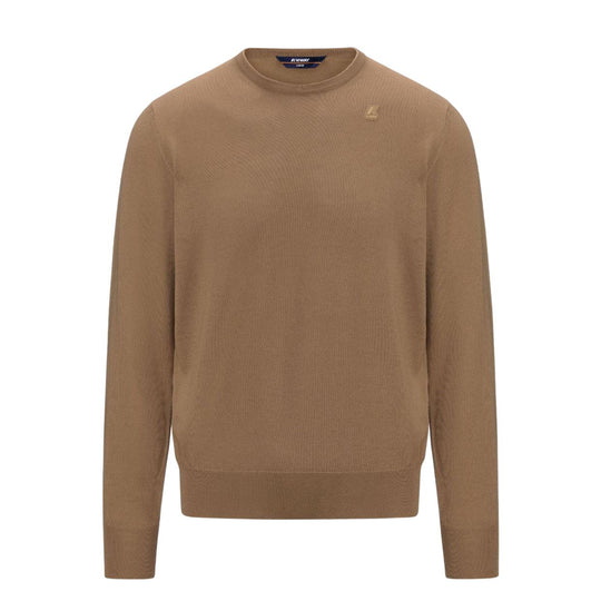 Maglione Uomo K-Way Sebastien Merino Marrone Chiaro