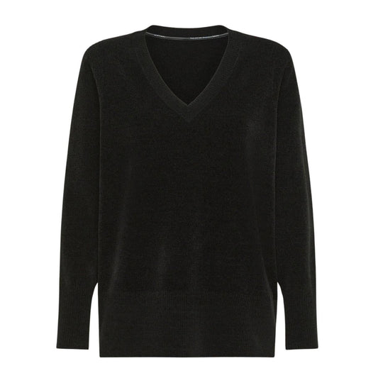 Maglia Donna RRD Velvet Vent V-Neck Nero