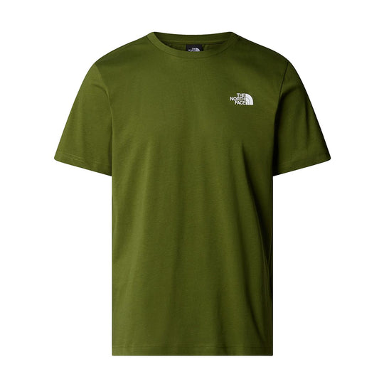 T-shirt Uomo The North Face NSE Box Verde / Nero