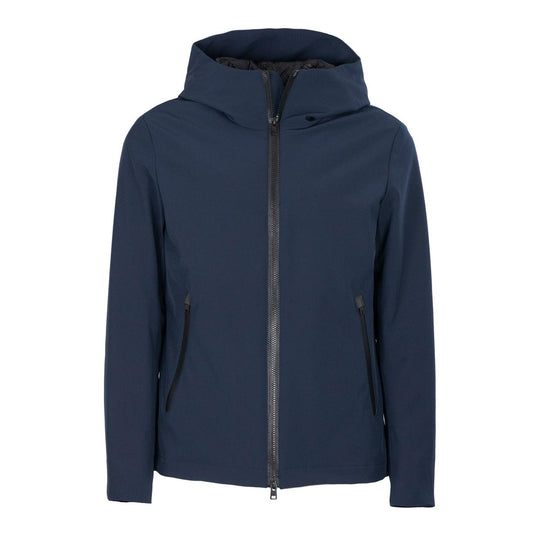 Giubbino Uomo Woolrich Pacific Softshell Blu