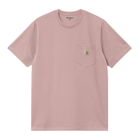 T-Shirt Uomo Carhartt Wip S/S Pocket Rosa
