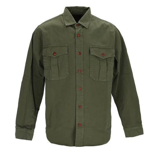 Camicia Uomo Chesapeake's Alaska Guide Verde Militare