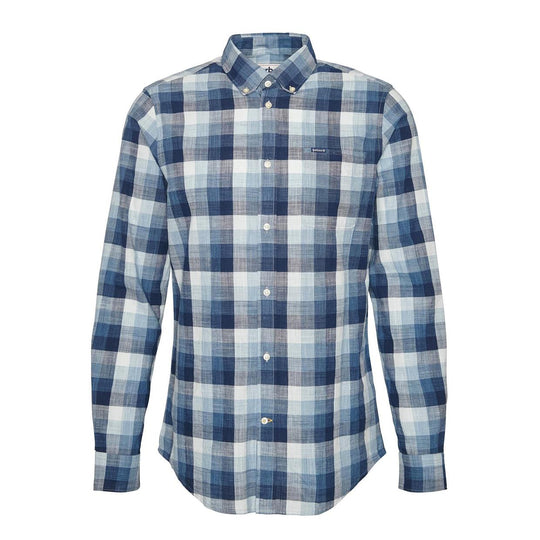 Men's Barbour Hillroad Tailored Shirt Blue Multicolor