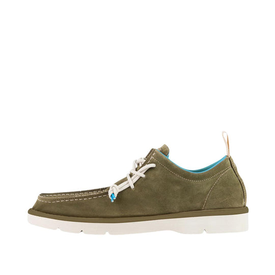 Scarpa Allacciata Uomo Panchic P19 Suede Verde