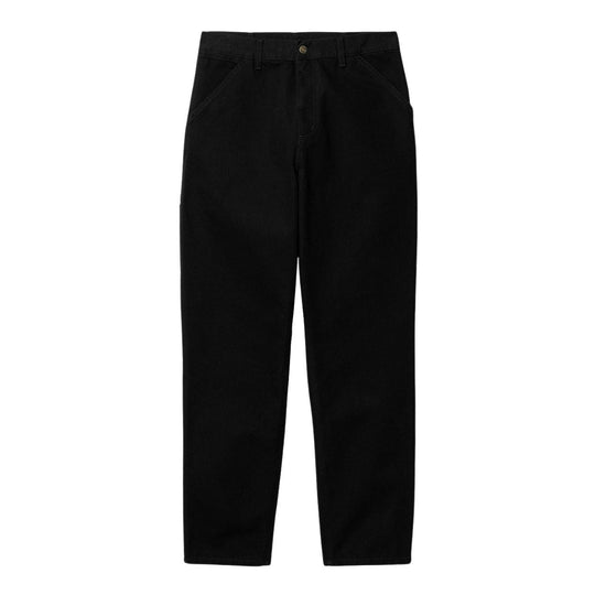 Pantaloni Uomo Carhartt WIP Single Knee Pant Nero (rigid)