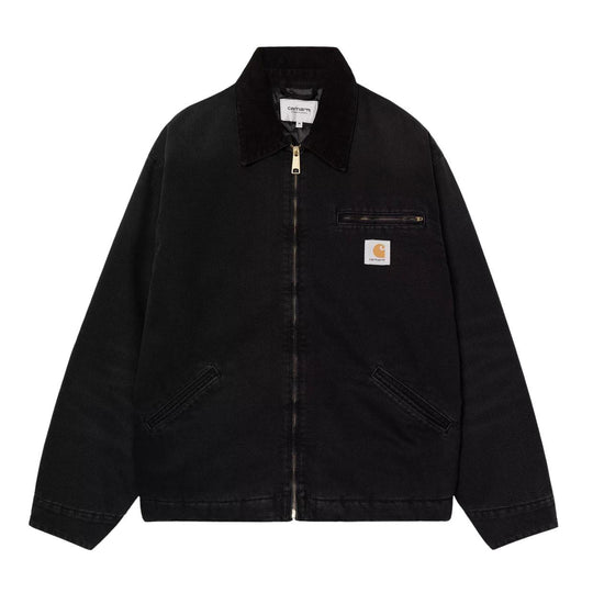 Giubbino Uomo Carhartt Detroit OG Dearborn Jacket Nero