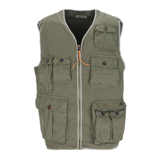 Gilet Uomo Chesapeake's Photographer Verde Militare