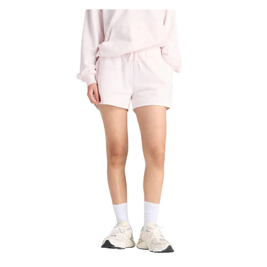 Bermuda Donna New Balance Essential Short Rosa