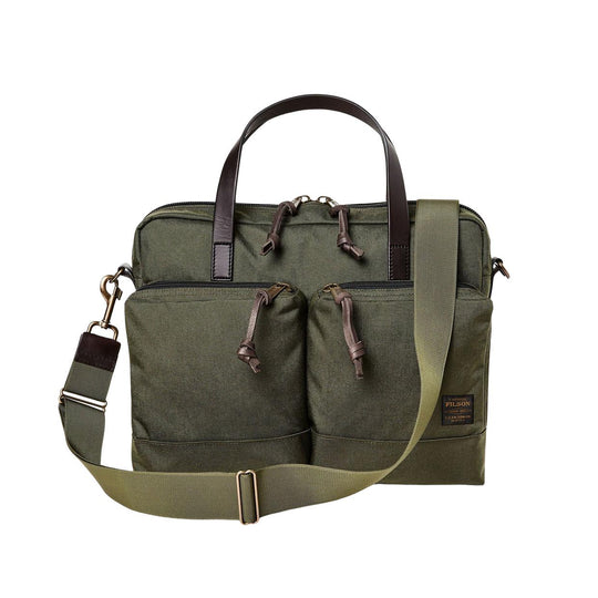 Herren Tasche Filson Dryden Aktentasche Grün
