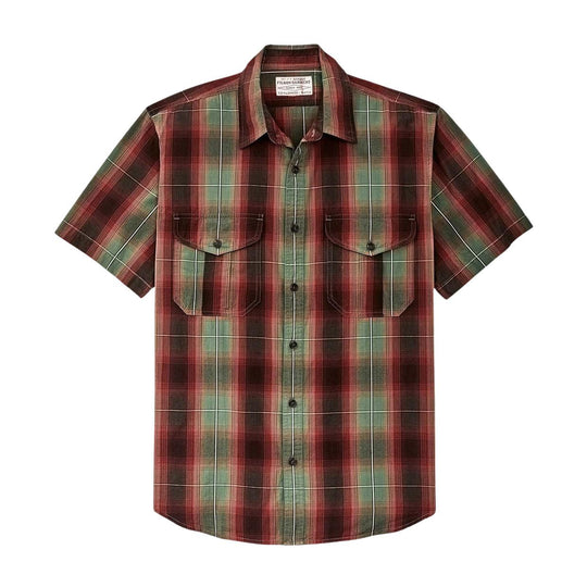 Men's Shirt Filson Washed Feather Cloth Multicolor