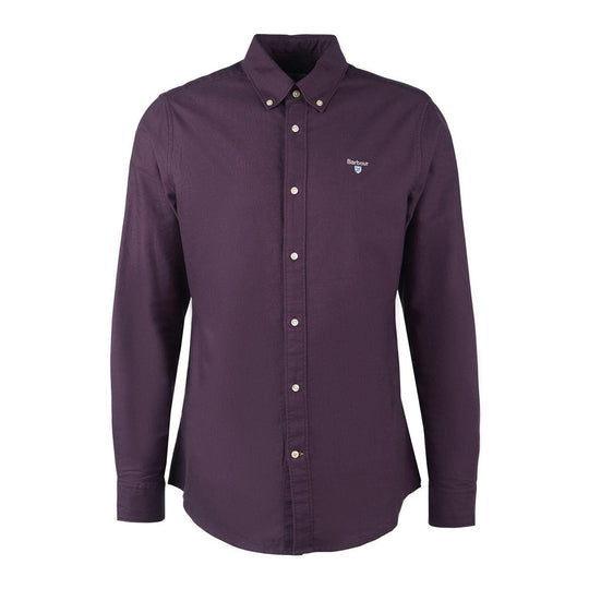 Camicia Uomo Barbour Oxford Tailored Vinaccia