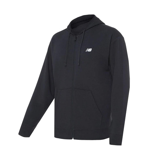 Herren-Sweatshirt New Balance Sport Essentials mit durchgehendem Reißverschluss Schwarz