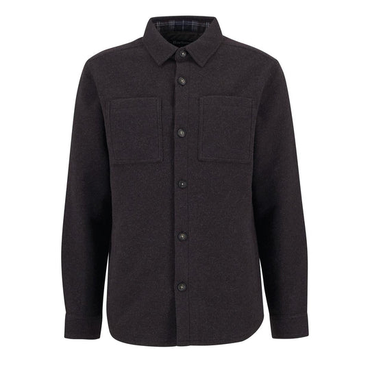 Camicia Over Uomo Barbour Marlow Tail Wool Blend Verde