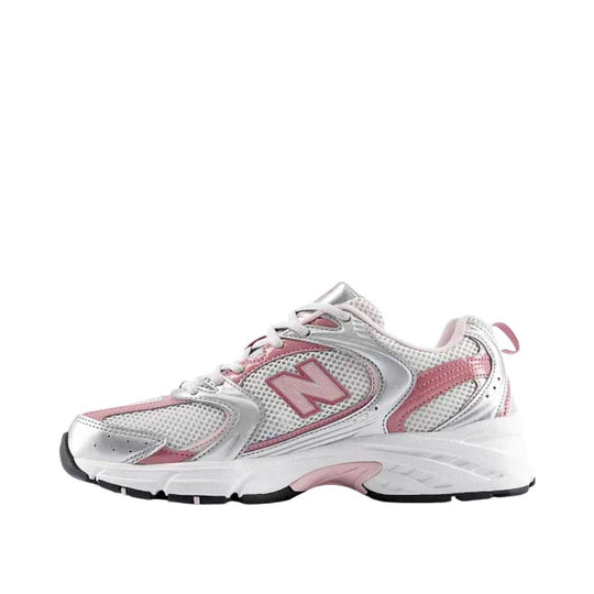 Sneakers Unisex New Balance 530 Bianco/Argento/Rosa