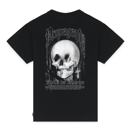 T-shirt Uomo Propaganda Vanity Nero