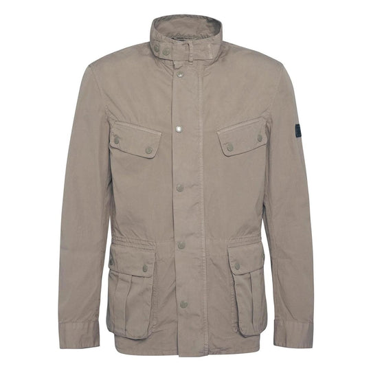 Heren Jack Barbour International Casual Duke Lichtgrijs