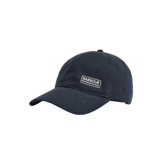 Cappello Uomo Barbour International Norton Drill Blu Lavato