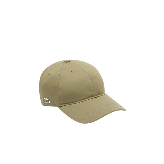 Men's Lacoste Twill Cap Khaki Green