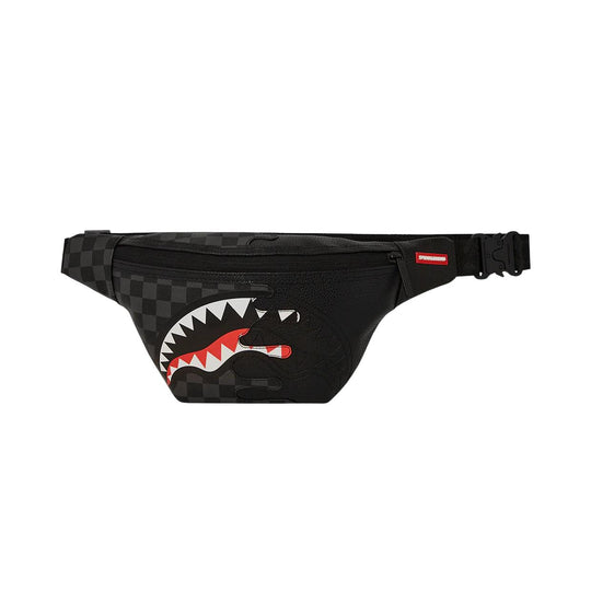 Bauchtasche Sprayground Unfinished Shark Schwarz Multicolor