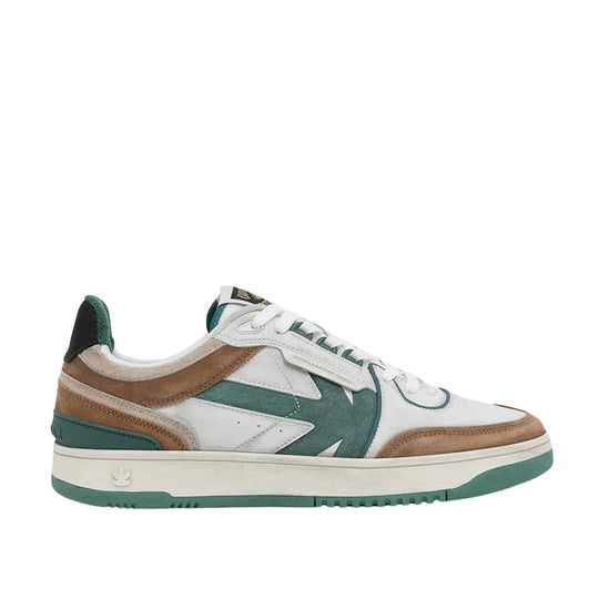 Sneakers Uomo Kaotiko Boston Piping Verde Multicolor